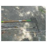 Ames Weeding Fork & Yard Rake
