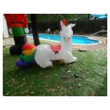 Blow Up Xmas Unicorn
