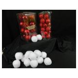 Christmas Balls and Snow Balls