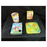4 mini size games and novelities