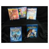 For the Kids! 5 Blue Ray Movies