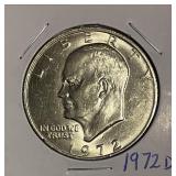 US 1972D Eisenhower Dollar