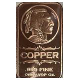 Copper Oz. Art Bar