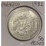 Mexico 1982 50 Pesos