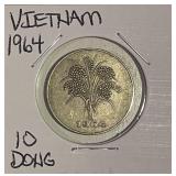 Vietnam 1964 10 Dong