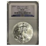 US 2010 Eagle MS69 NGC Early Releases