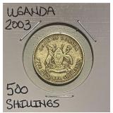 Uganda 2003 500 Shillings