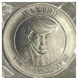 Troy Oz. Silver Art Bar - Donald Trump