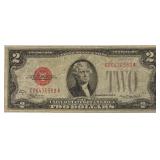 1928D $2 RED Seal US Note