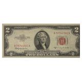 1953C $2 RED Seal US Note