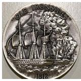 1.15 Oz. Pure Silver Medal - Old Ironsides 1812