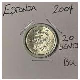 Estonia BU 2004 20 Senti