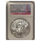 US 2011S Eagle MS69 NGC Early Releases