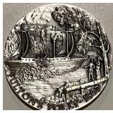1.09 Oz. Pure Silver Medal - Fulton's Folly 1807