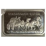 Troy Oz. Silver Art Bar - Stagecoach