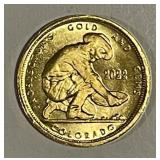 GOLD 1/10 Oz. 2021 Prospector .999 Au