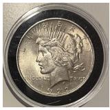 US 1922 Silver PEACE $1