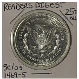 Readers Digest 25th Annv. Token