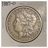 US 1887O Silver Morgan $1 - New Orleans