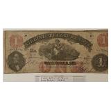 July 1862 VA Dollar Bearer Note