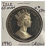 1990 UNC Is. Of Man Crown