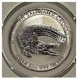 Troy Oz. .999 Silver Art Bar
