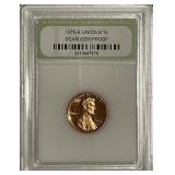 Cert PROOF DCAM 1975S Lincoln Cent
