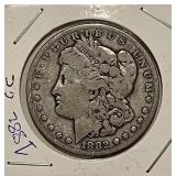 1882CC Carson City Morgon Silver $1