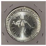 Troy Oz. .999 Silver Art Bar
