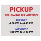 PICKUP DETAILS