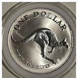 Troy Oz. .999 Silver Art Bar