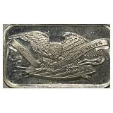Troy Oz. .999 Silver Art Bar
