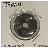 1626-1769 Japan Mon Narrow Rim