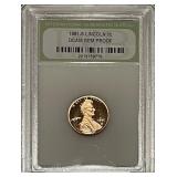 Cert PROOF DCAM 1991S Lincoln Cent