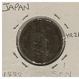 1888 Japan Sen