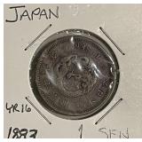 1883 Japan Sen