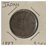 1887 Japan Sen