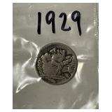 1929 Buffalo Nickel