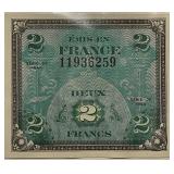 1944 Series DE Military Note 2Fr