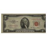1953 RED Seal $2 US Note