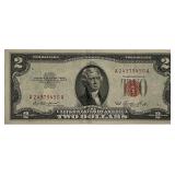 1953 RED Seal $2 US Note