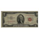 1953 RED Seal $2 US Note