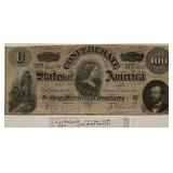 1864 Confererate Sts. 100 Dollar Note