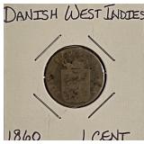 1860 Danish W.Indies Cent