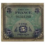 1944 Series DE Military Note 5Fr