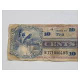 1968 Series 661 10 Cents Military Payment Certific
