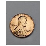 Mint State 1971 Lincoln Penny
