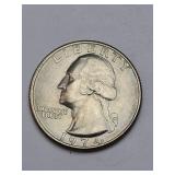 BU 1974 Washington Quarter