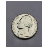BU 1991 Jefferson Nickel