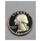 1972-S Clad Proof Washington Quarter